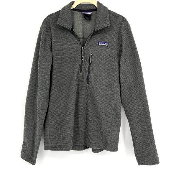 Patagonia Other - Patagonia Oakes Gray Fleece 1/4 Zip Sweatshirt Pullover Sweater